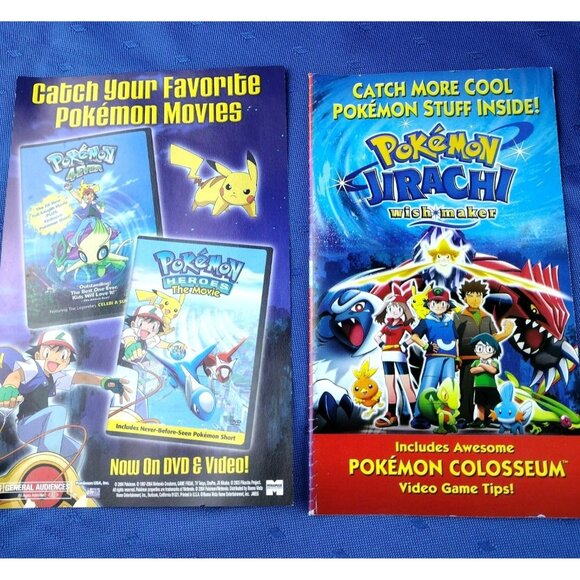 Pokemon Wish Maker Jirachi DVD Movie 2004 Animated Film Vintage 0786936244113 - Picture 10 of 10